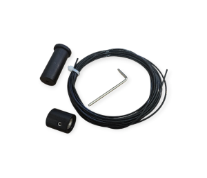 Black ceiling-floor cable system AIR1101BLACK (1 pc.) (1)