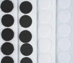 R19xWV/L White Hook-and-Loop Tape – Roll of 2250 pcs