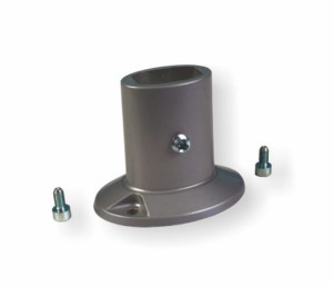 Base connector for mounting UNI1 profiles UNI103