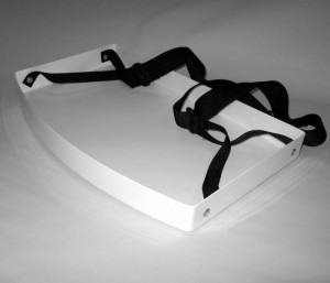 Promotional tray Promo Berretto WHITE, 1 pc.