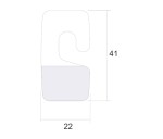 Hang tab on roll R-30 (5000 pcs.) 