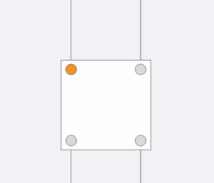 AIR1120 Mount for Vertical Sign Installation (1 piece)