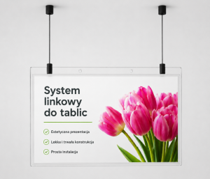 Black ceiling board hanger  AIR1103BLACK (1pc.)