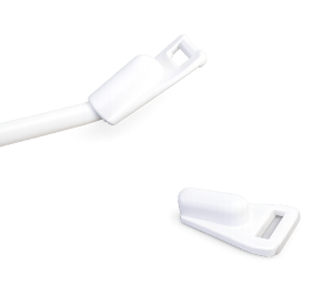 White Plastic Price Holders for Single Hooks – 370-x Series