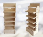 NATURAL1 Wooden Display Rack
