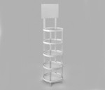 SIS 49/5 Plastic Product Display Rack