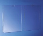 KAB/2A4 Anti-Glare Frame for 2 A4 Posters Side by Side – 2 mm